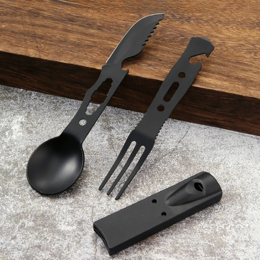 Outdoor Camping Dining Set - Outdoor Set Multi functional Camping Knives