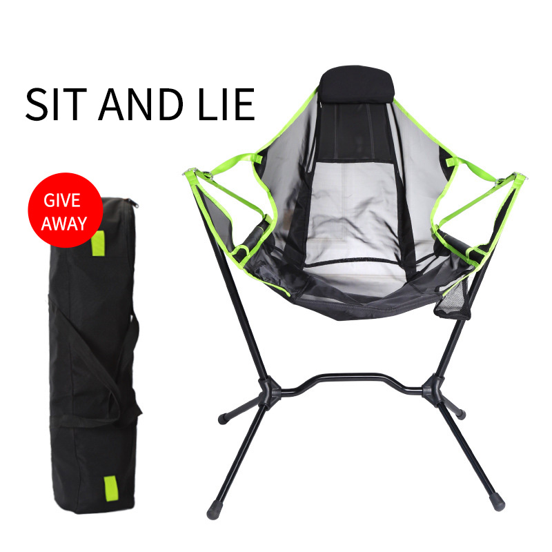 Outdoor Camping Rocker - Folding Outdoor Camping Rocking Chair, Park