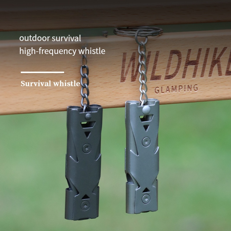 Outdoor Camping Youtube - Sports Outdoor Whistle Double Tube Explosive