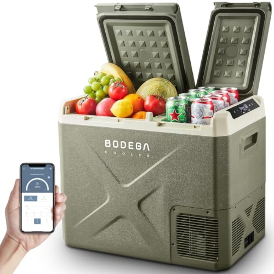 Outdoor Camping Zone - Outdoor camping travel car fridge: 42-quart