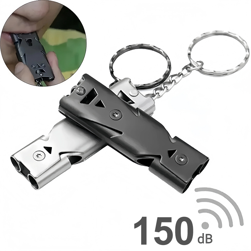 Portable Survival Whistle Keyc - Outdoor Camping Youtube avaliação e preço