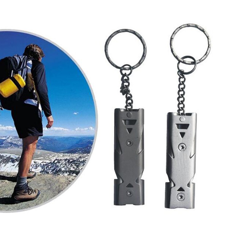 Portable Survival Whistle Keyc - Outdoor Camping Youtube avaliação e preço
