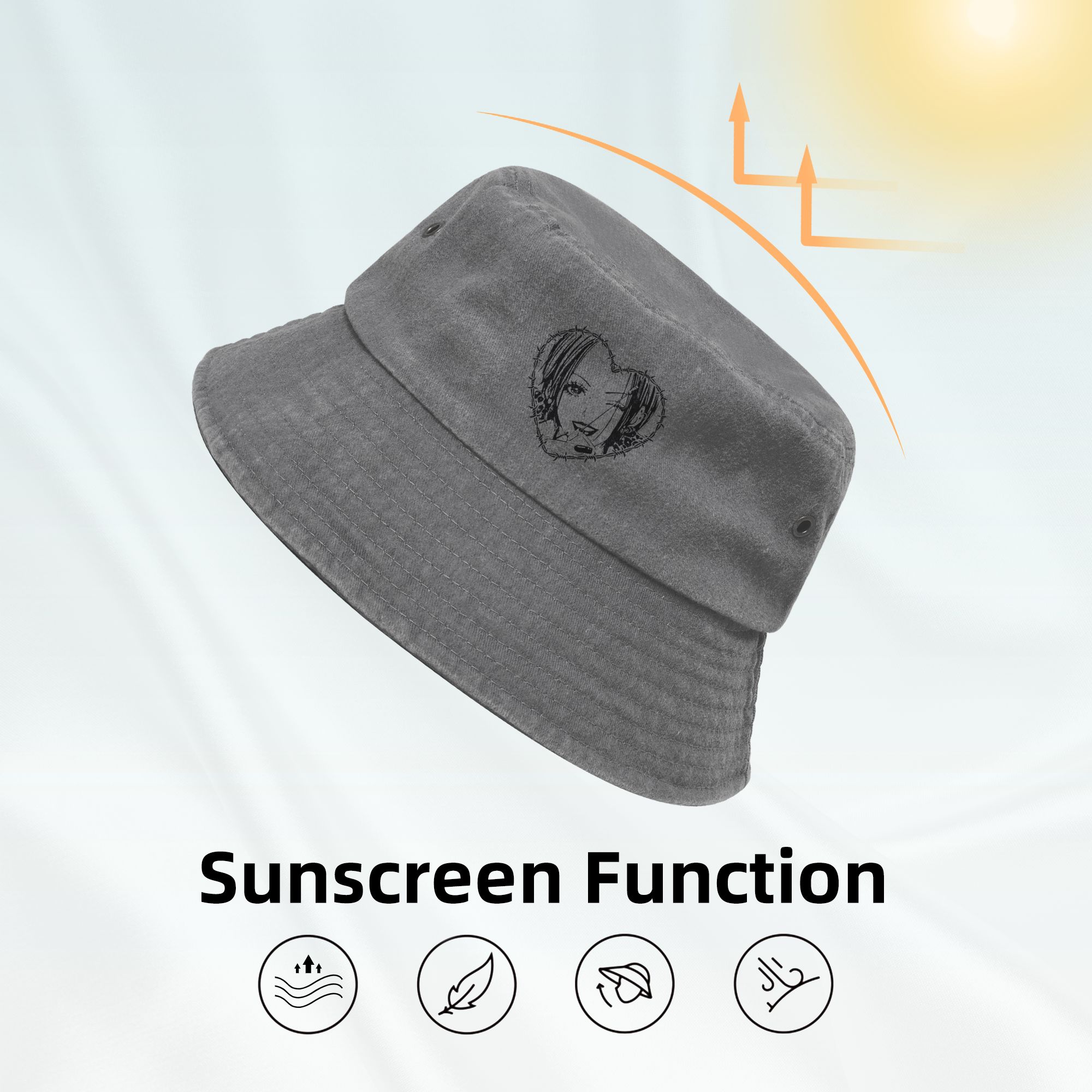 Girl Bucket Hat Nana Osaki Man - Outdoor Camping Ideas avaliação e preço