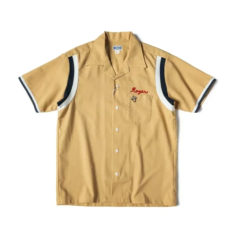 Non Stock Retro Bowling Shirt  - Outdoor Camping Rocker avaliação e preço