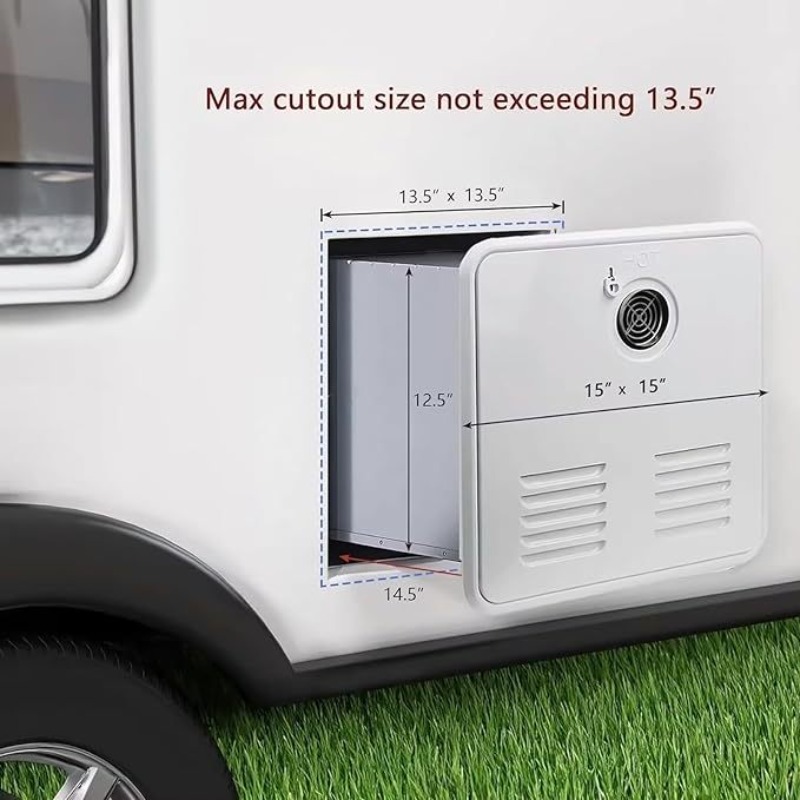 55K BTU RV Propane Tankless Wa - Outdoor Camping Hot Water Heater avaliação e preço