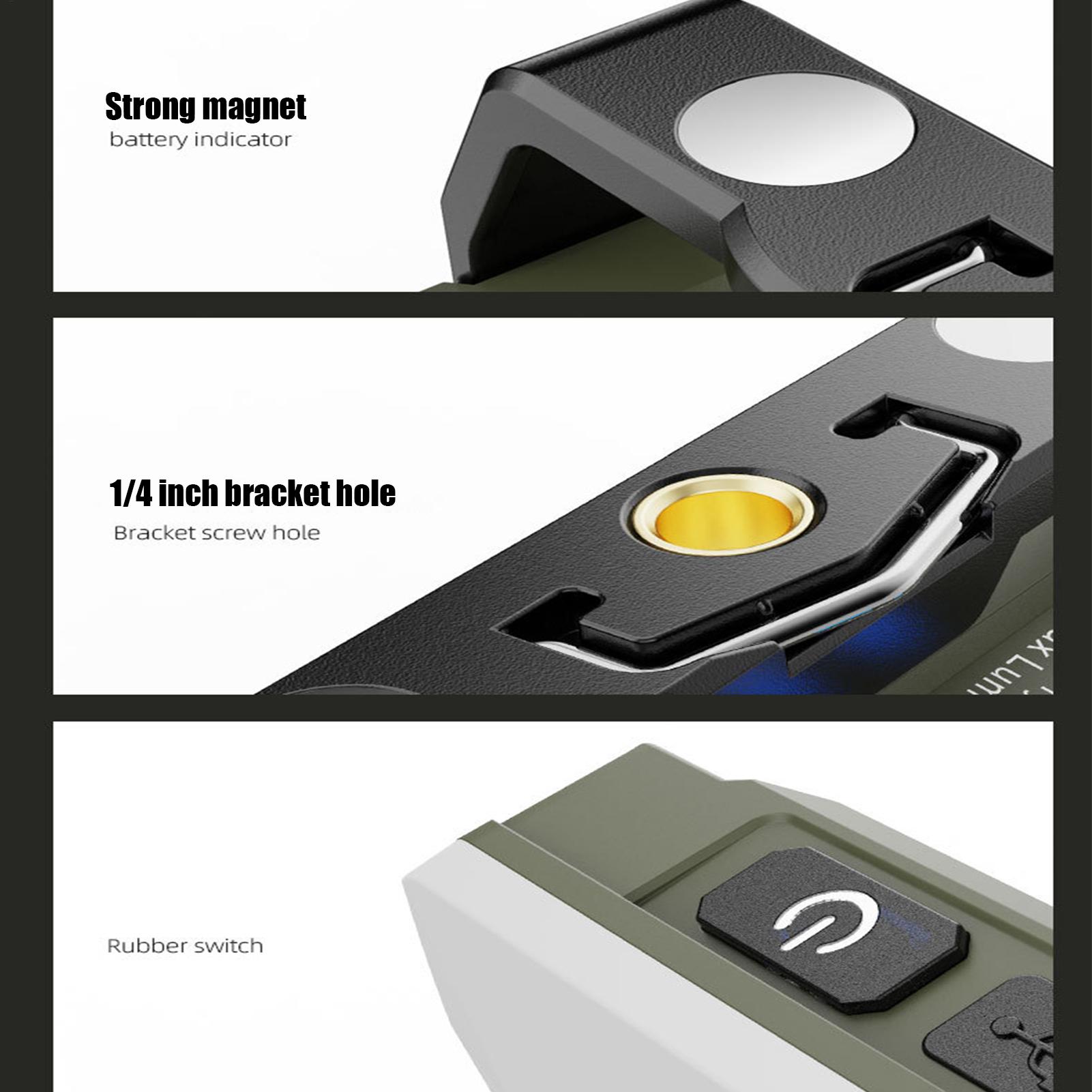 Work Light Rechargeable Magnet - Outdoor Camping Jobs avaliação e preço