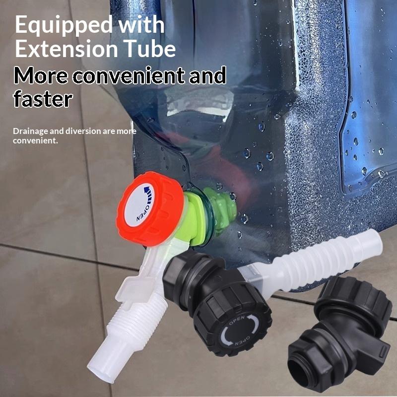 NEW 1/3Pcs Portable Faucet Rep - Outdoor Camping Water Jug avaliação e preço