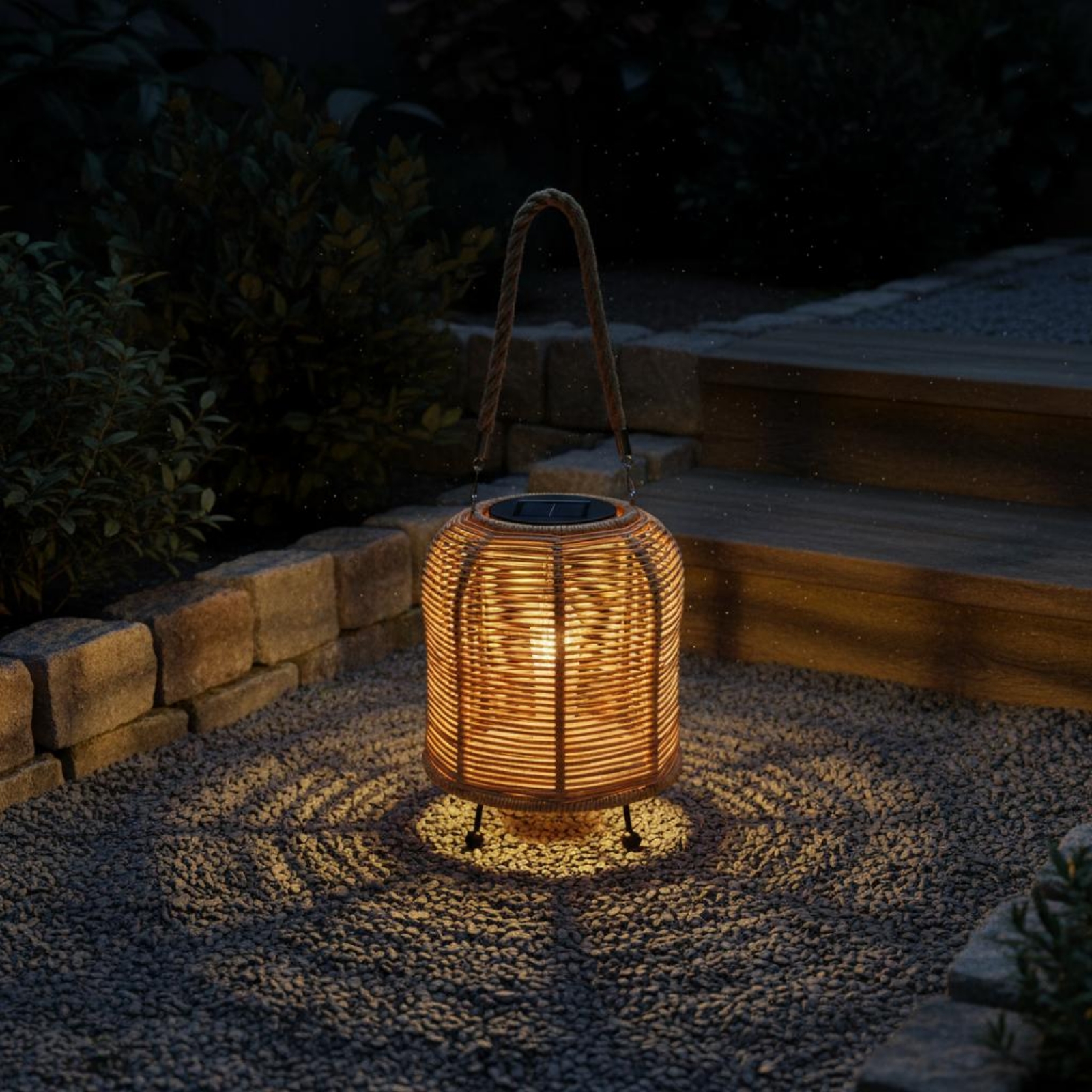 Handwoven Solar Lantern Braide - Outdoor Camping Lantern avaliação e preço