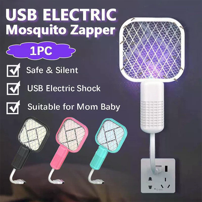 USB Mosquito Swatter Trap UV L - Outdoor Camping Bug Zapper avaliação e preço