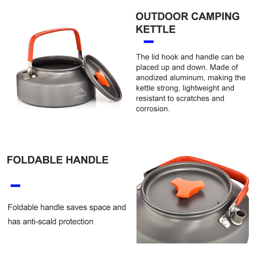 Widesea 1.1L 2L1.5L Camping Wa - Outdoor Camping Dining Set avaliação e preço