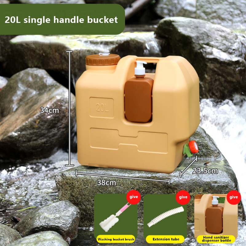 20L Portable Camping Water Jug - Outdoor Camping Water Jug avaliação e preço