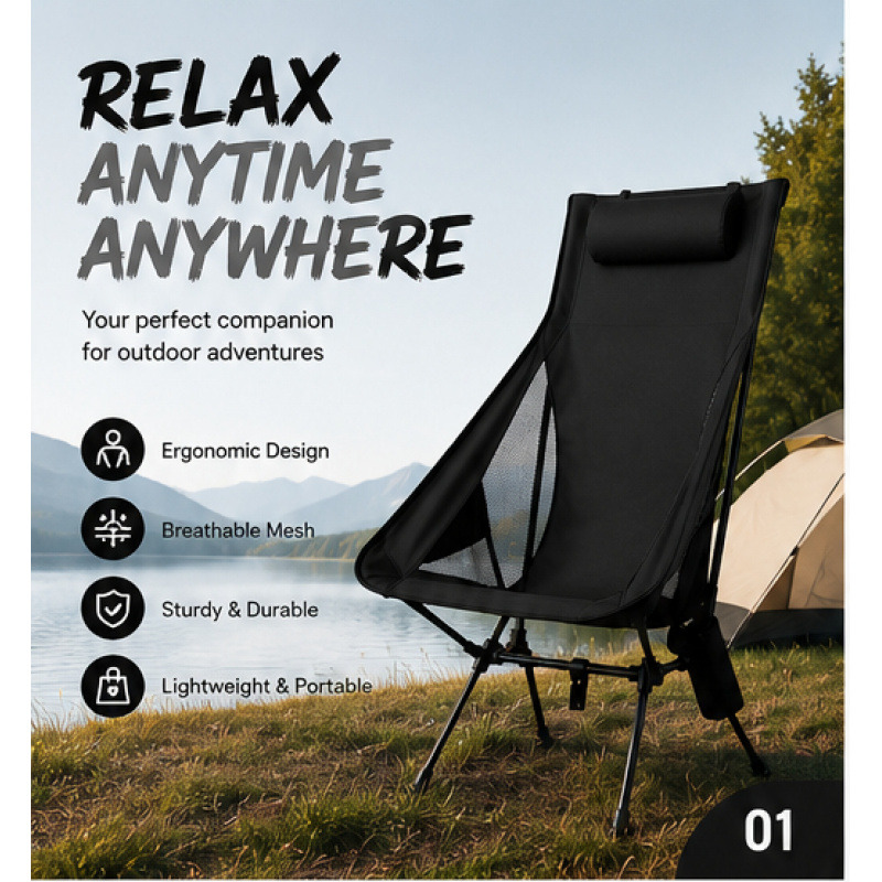 Folding Portable Camping Loung - Outdoor Camping Hammock Chair avaliação e preço