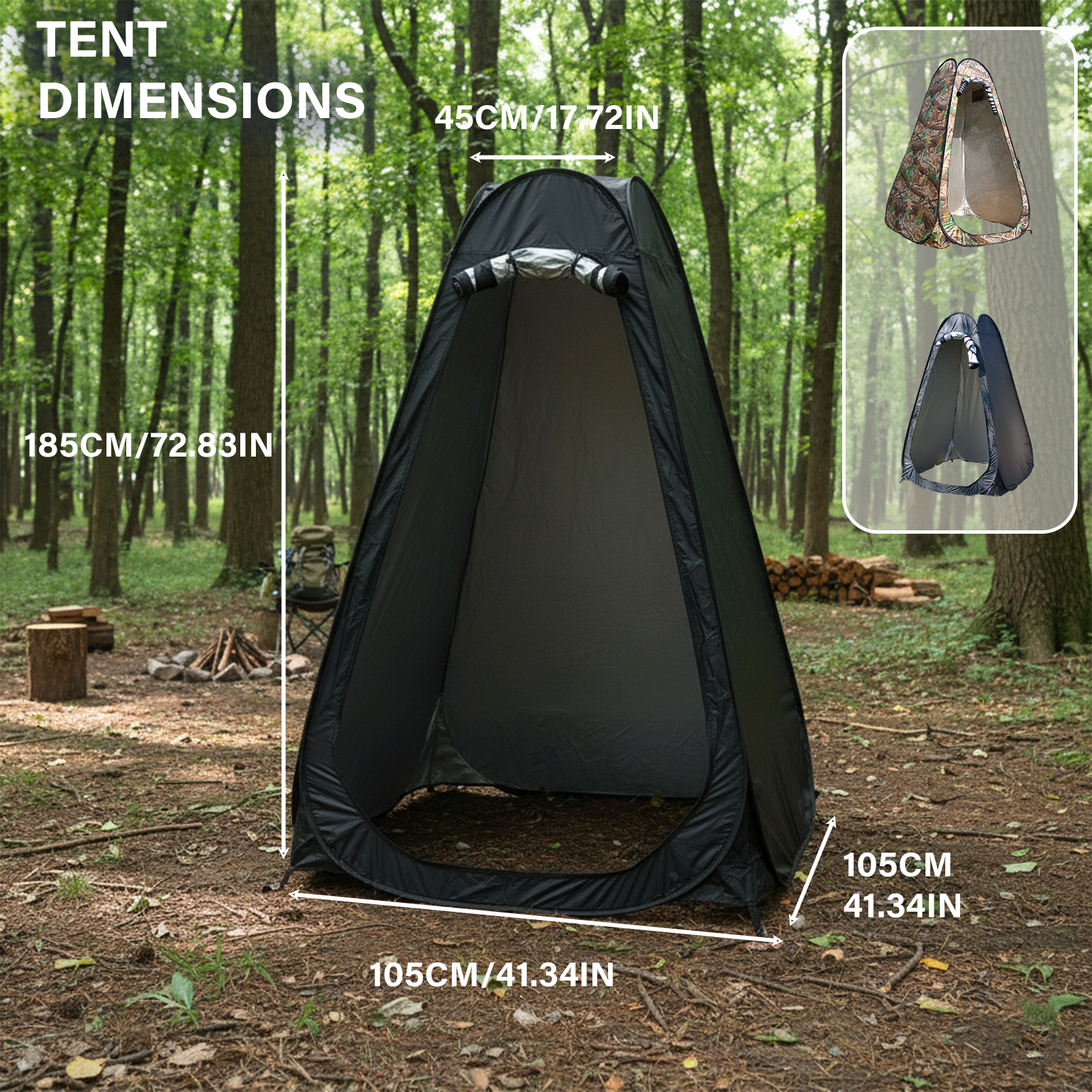 Portable Pop-Up Privacy Tent O - Outdoor Camping House avaliação e preço