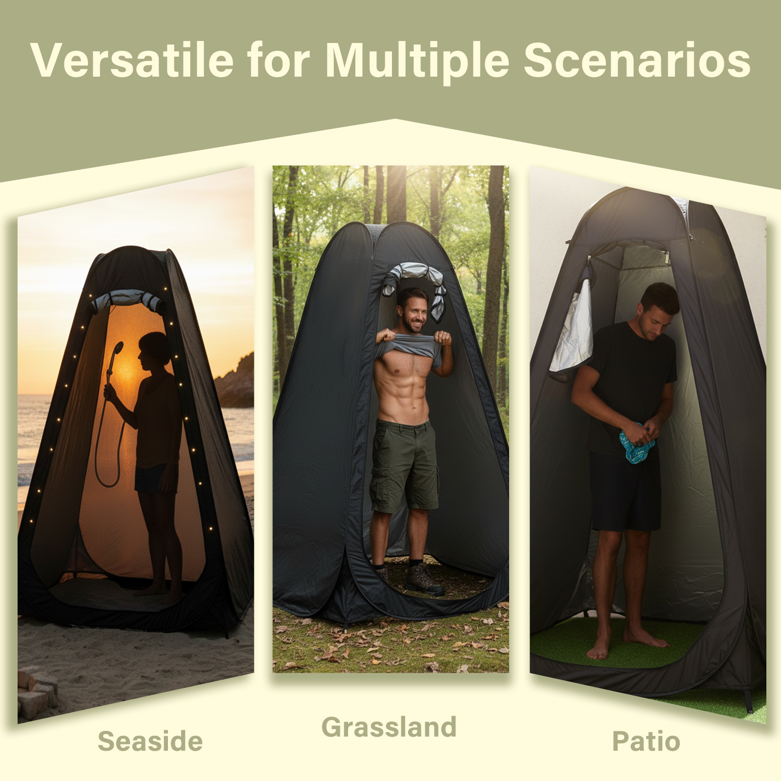 Portable Pop-Up Privacy Tent O - Outdoor Camping House avaliação e preço