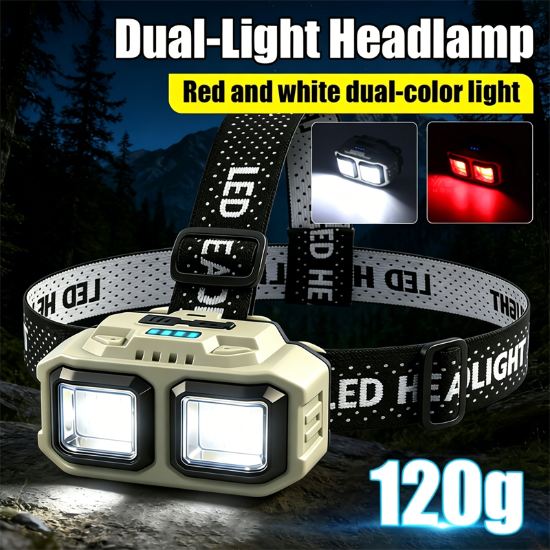COB LED Headlamp Rechargeable  - Outdoor Camping Jobs avaliação e preço