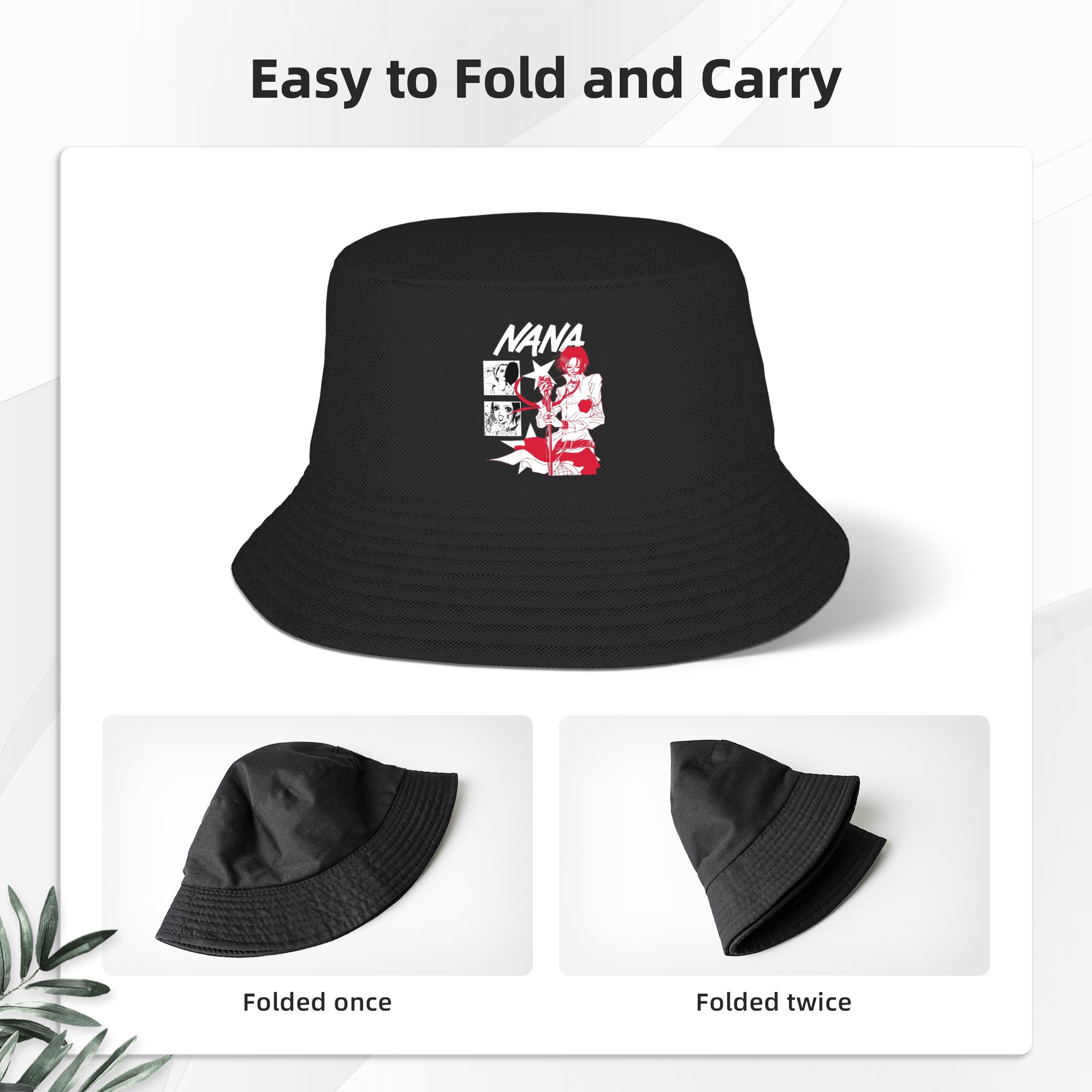 Unisex Bucket Hat Nana osaki A - Outdoor Camping Ideas avaliação e preço