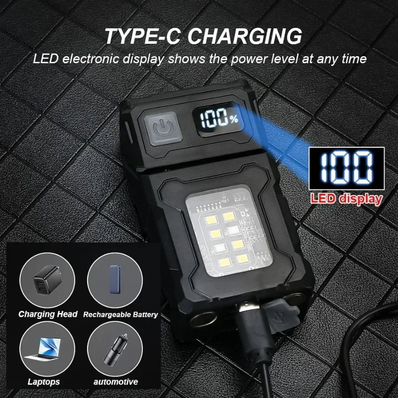 Mini LED Handheld Flashlights  - Outdoor Camping Lantern avaliação e preço