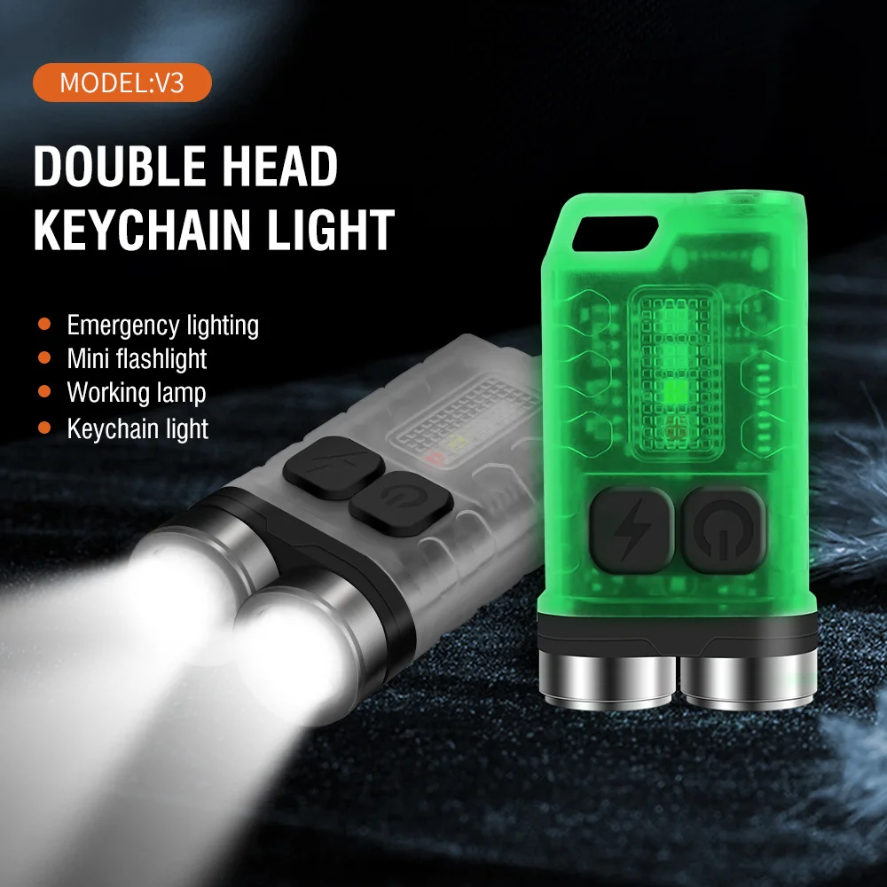 BORUiT V3 LED Keychain Portabl - Outdoor Camping Lantern avaliação e preço