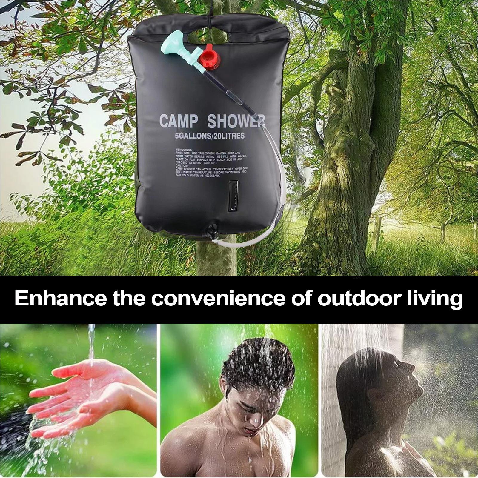 Outdoor Shower Bag Camping Wat - Outdoor Camping Hot Water Heater avaliação e preço