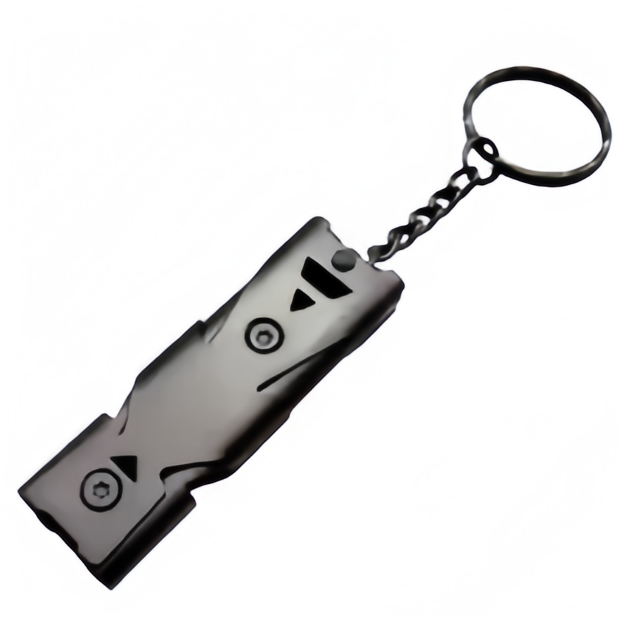 Survival Whistle Keychain–High - Outdoor Camping Youtube avaliação e preço