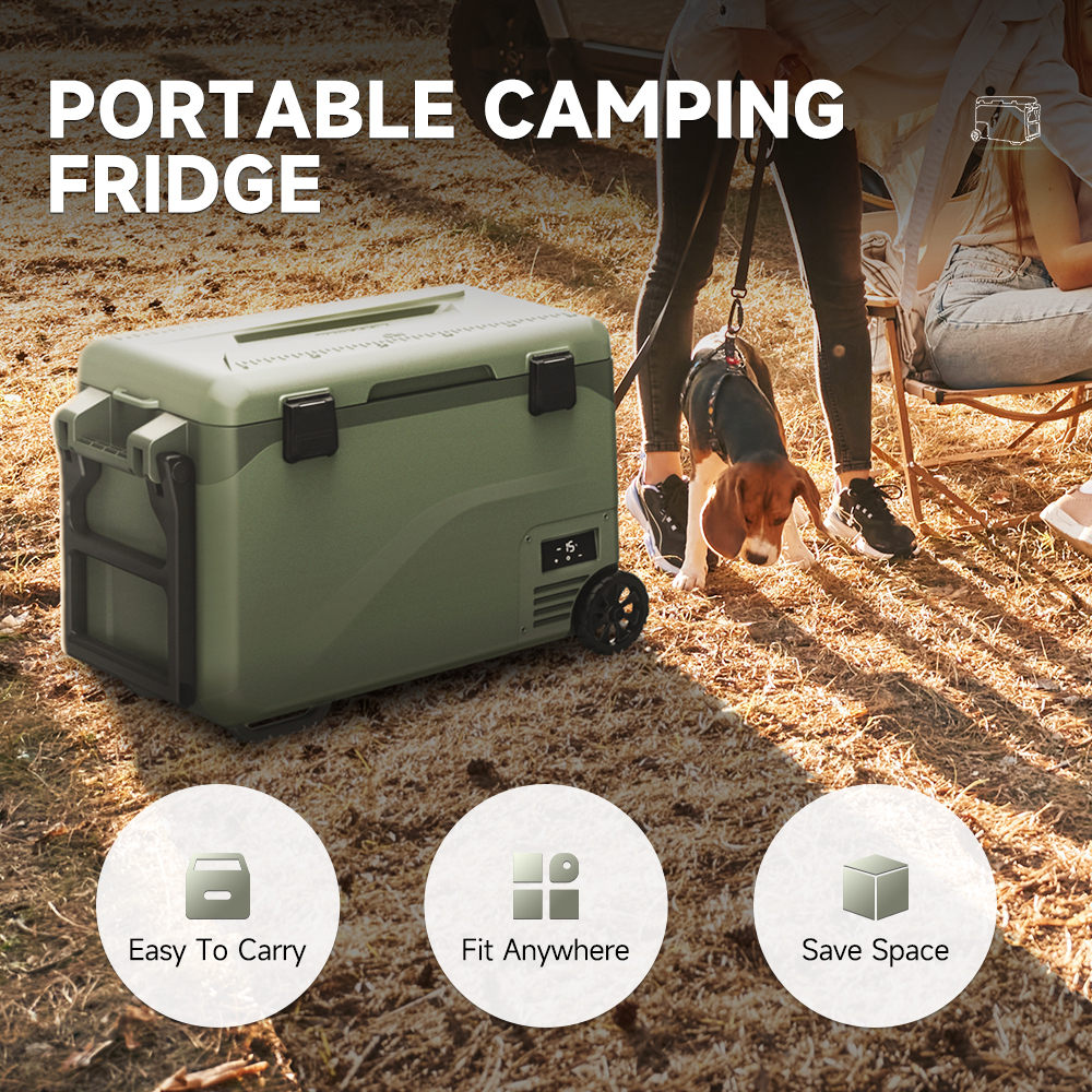 GS50-W Dual-zone Car Fridge 12 - Outdoor Camping Zone avaliação e preço