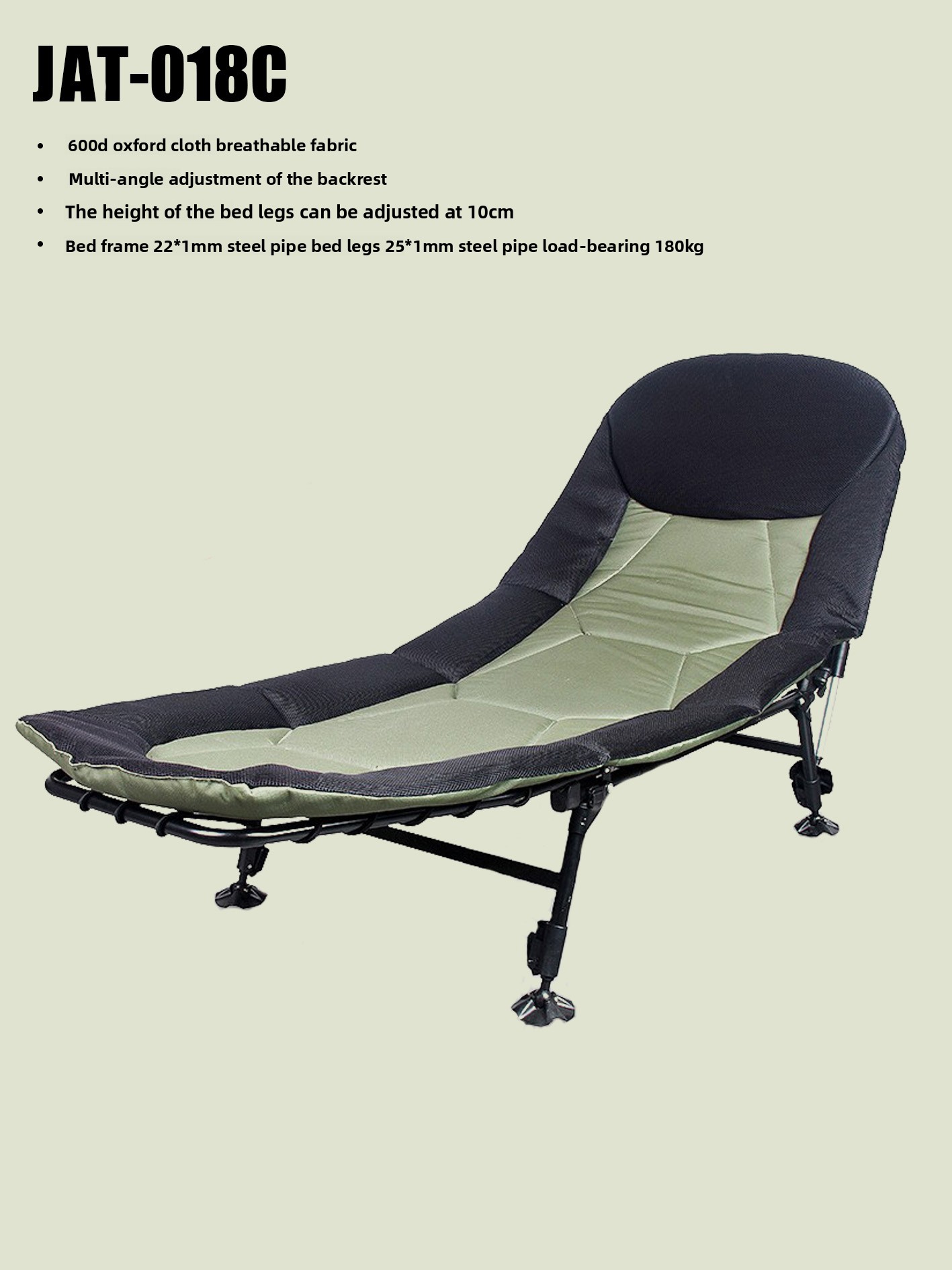 Folding Bed Widened Thickened  - Outdoor Camping Beds For Sale avaliação e preço
