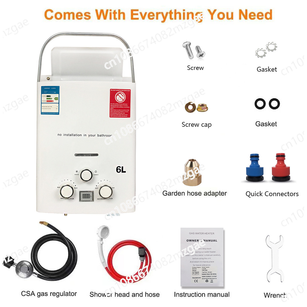 New Tankless Water Heater Outd - Outdoor Camping Hot Water Heater avaliação e preço