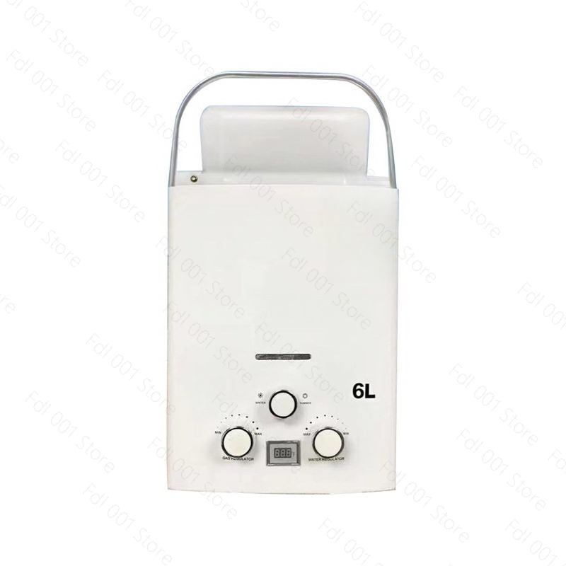 6L Portable Tankless Gas Water - Outdoor Camping Hot Water Heater avaliação e preço