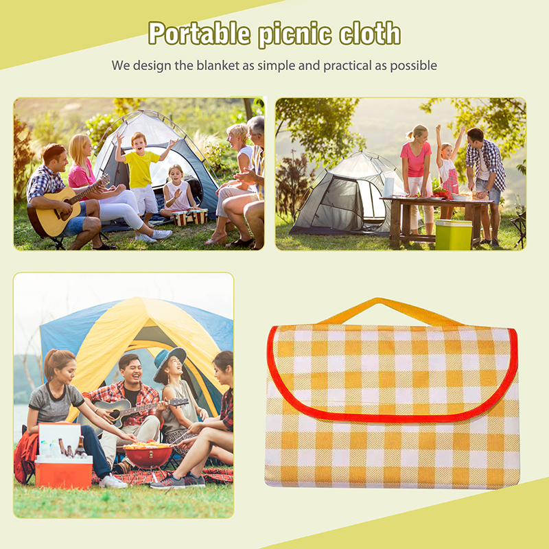 1PC Foldable Picnic Mat Portab - Outdoor Camping House avaliação e preço