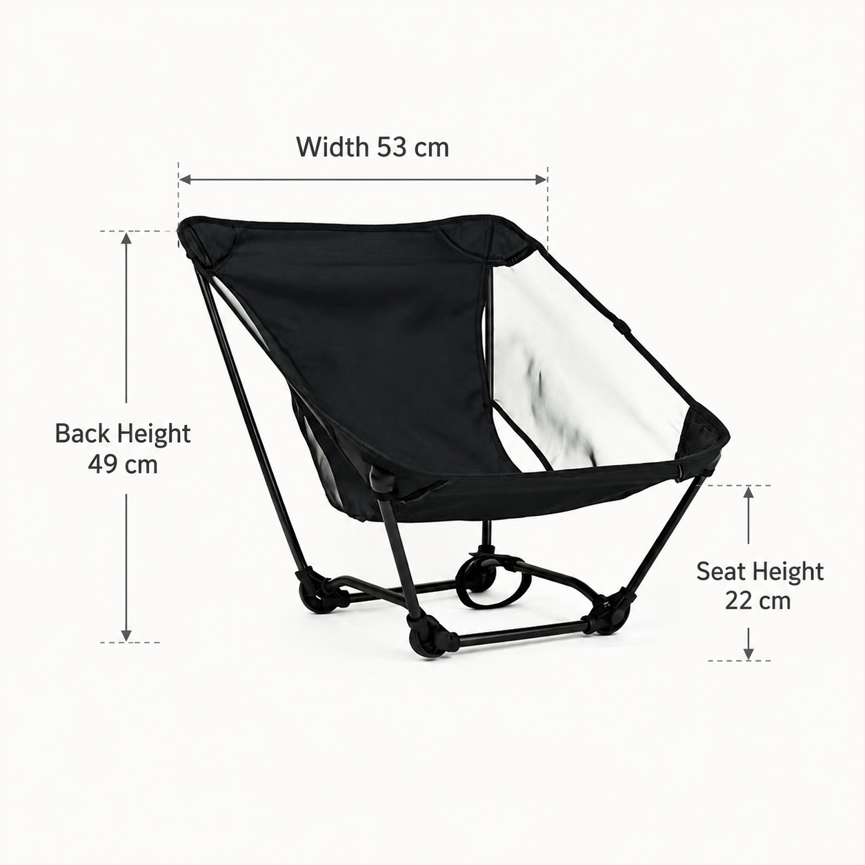 Portable Off Ground Folding Mo - Outdoor Camping Hammock Chair avaliação e preço