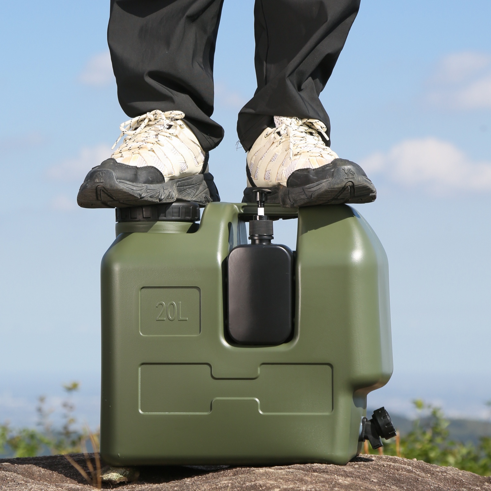 15/20L Portable Camping Water  - Outdoor Camping Water Jug avaliação e preço