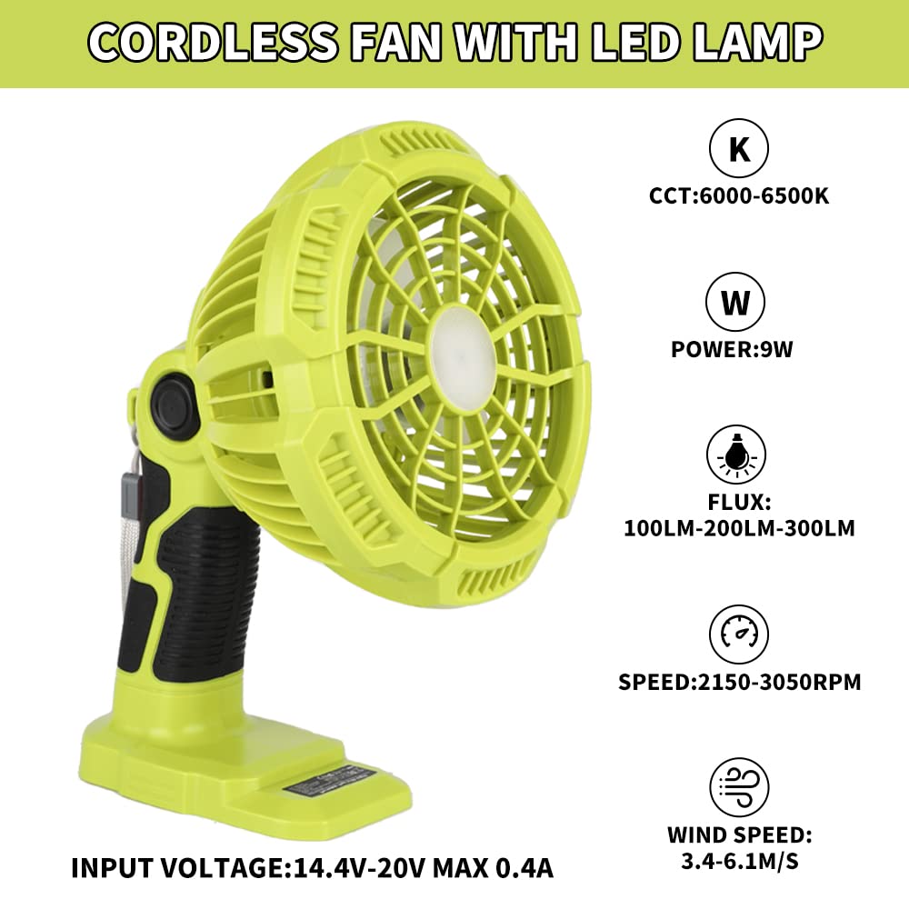 Cordless Portable Fans with 30 - Outdoor Camping Jobs avaliação e preço