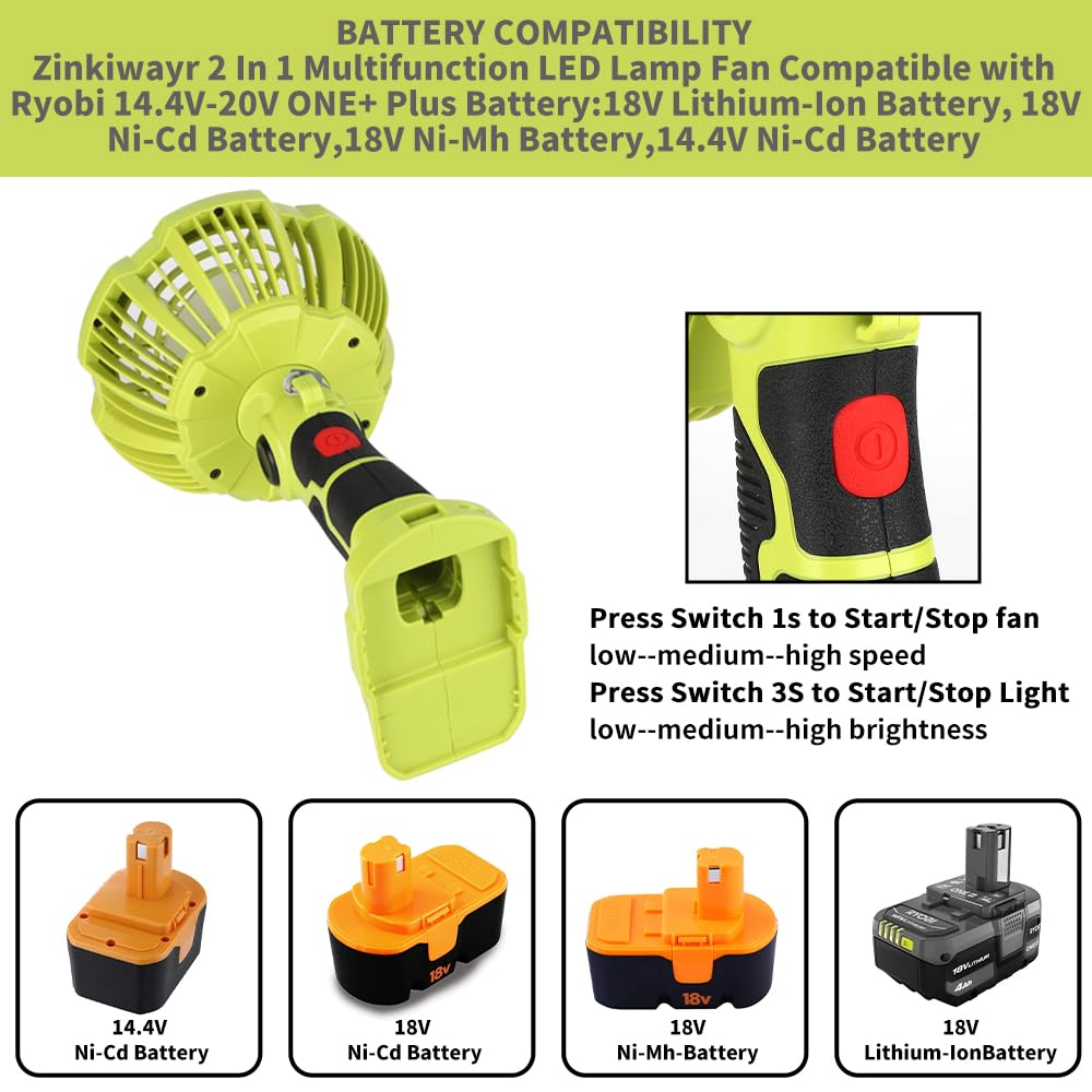 Cordless Portable Fans with 30 - Outdoor Camping Jobs avaliação e preço