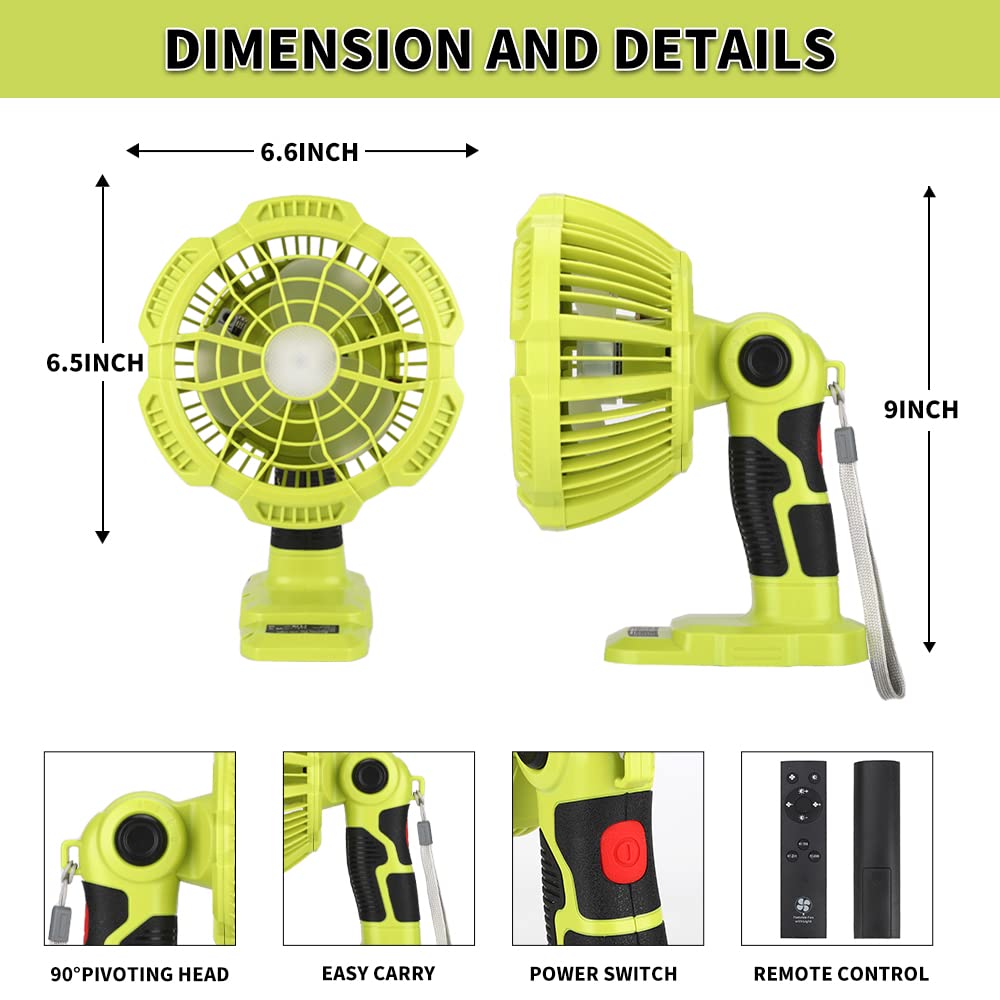 Cordless Portable Fans with 30 - Outdoor Camping Jobs avaliação e preço
