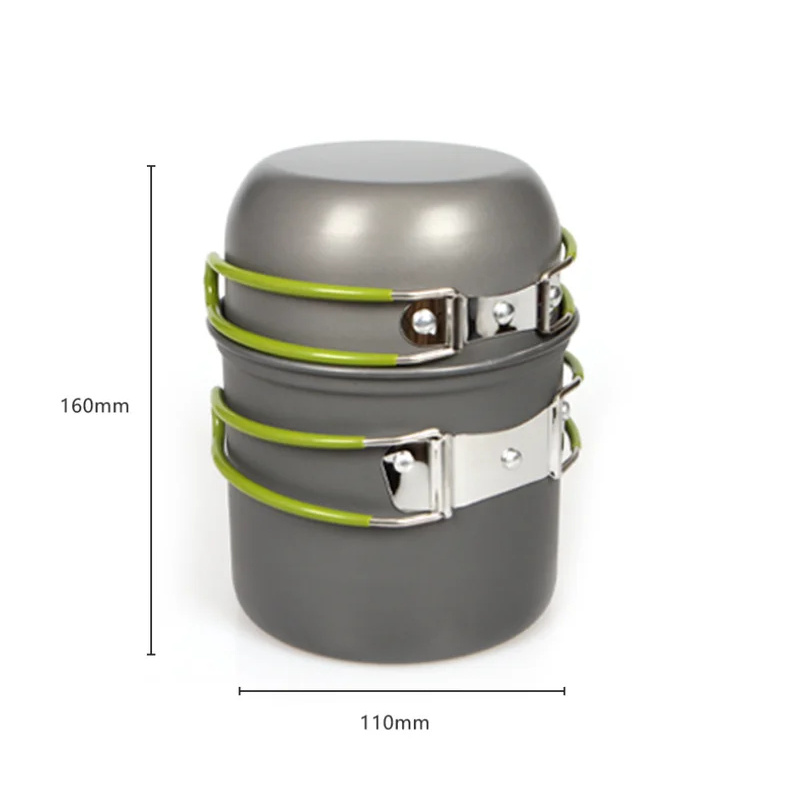 Ultralight Camping Pot Set Out - Outdoor Camping Dining Set avaliação e preço
