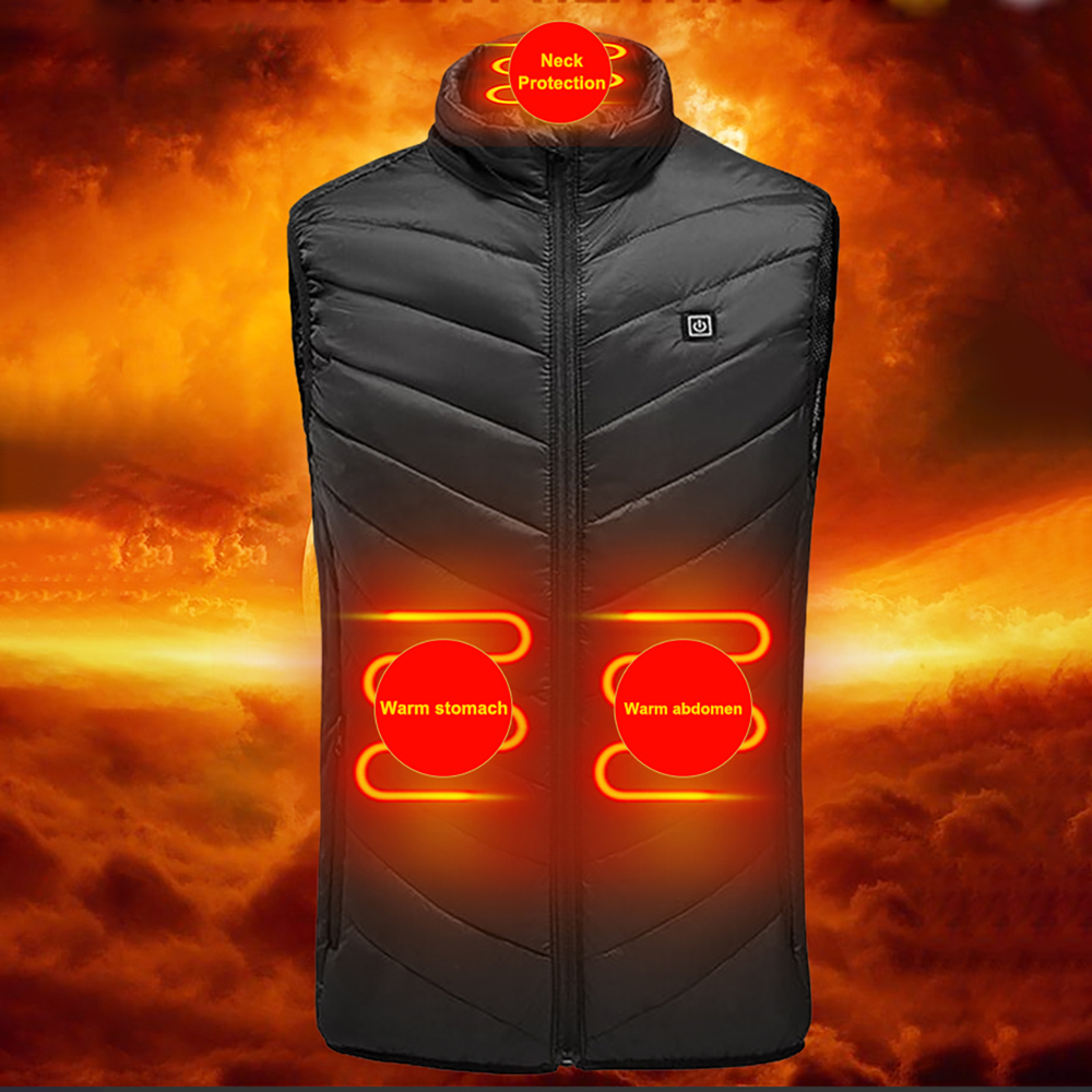 Electric Heated Hunting Vest W - Outdoor Camping Zone avaliação e preço