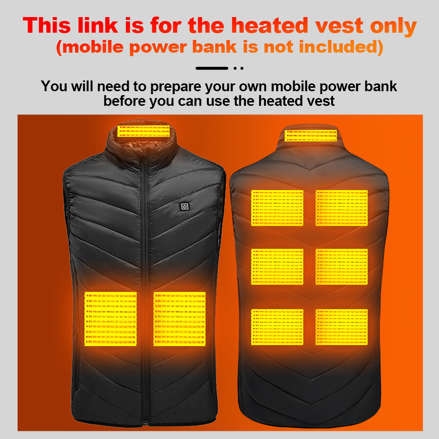 Electric Heated Hunting Vest W - Outdoor Camping Zone avaliação e preço