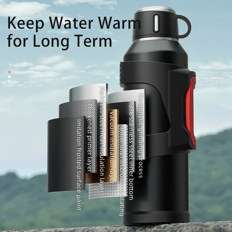 Stainless Steel Insulated Jug  - Outdoor Camping Water Jug avaliação e preço