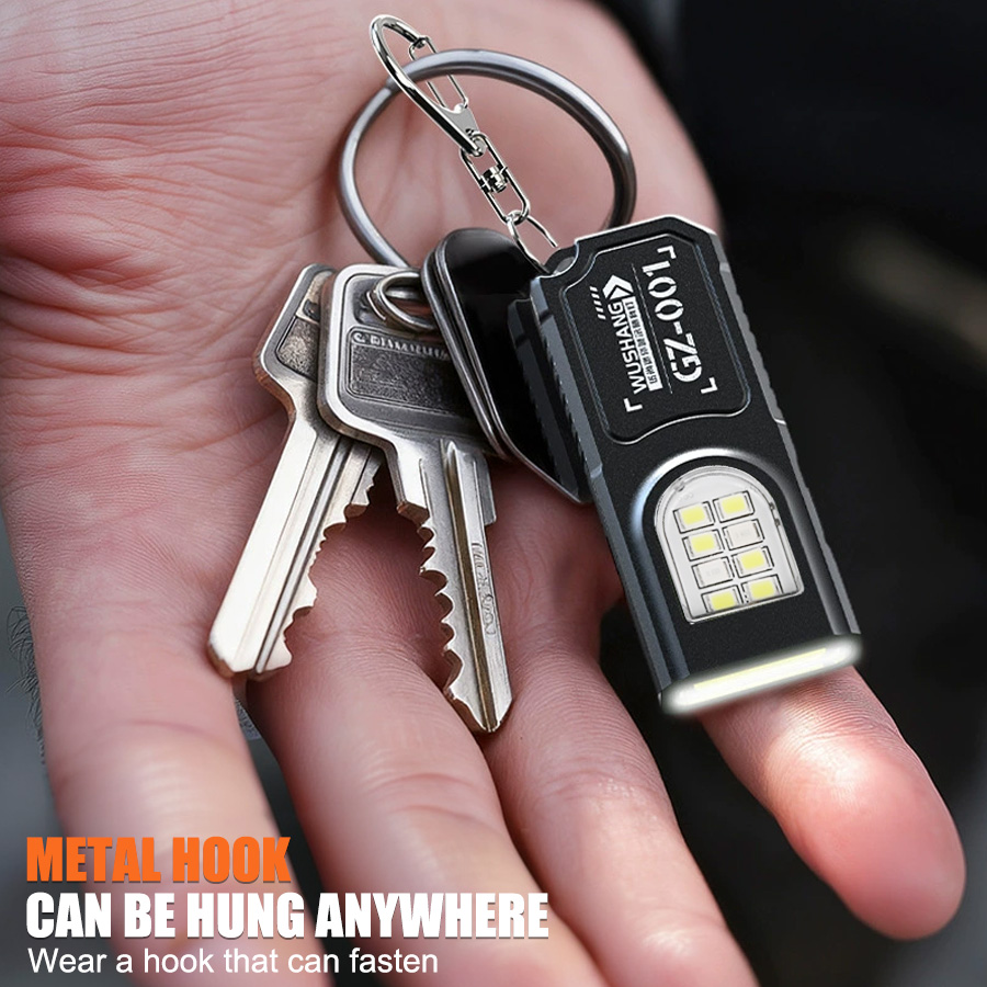 Multifunctional Keychain Flash - Outdoor Camping Adventure Lamp avaliação e preço