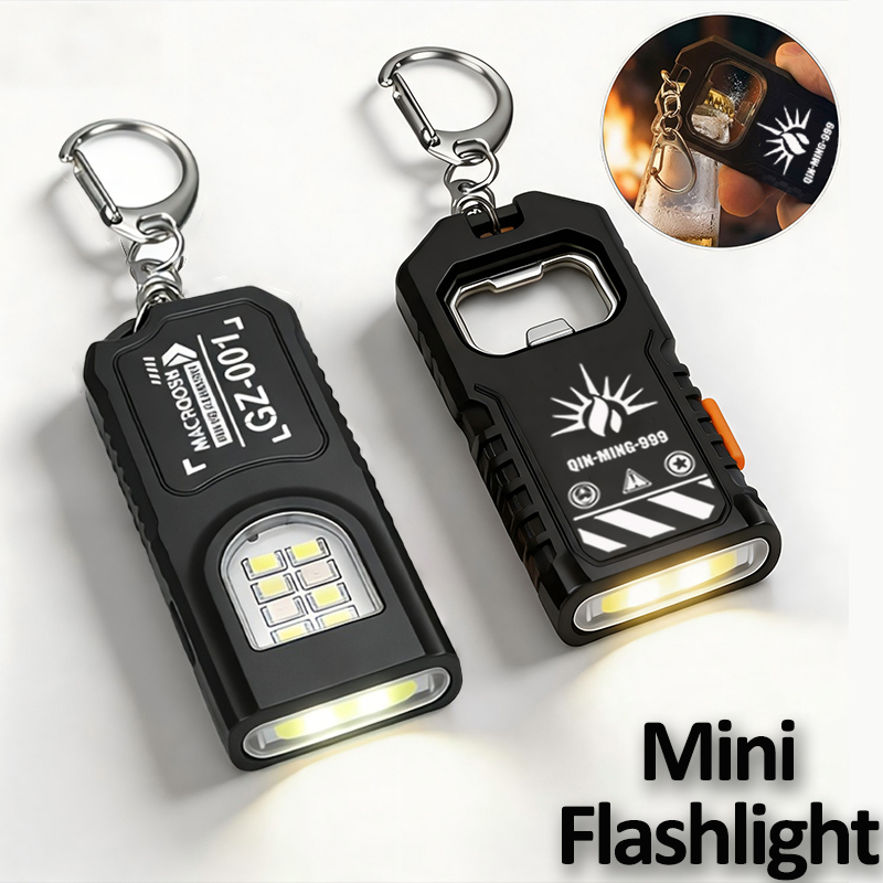 Multifunctional Keychain Flash - Outdoor Camping Adventure Lamp avaliação e preço