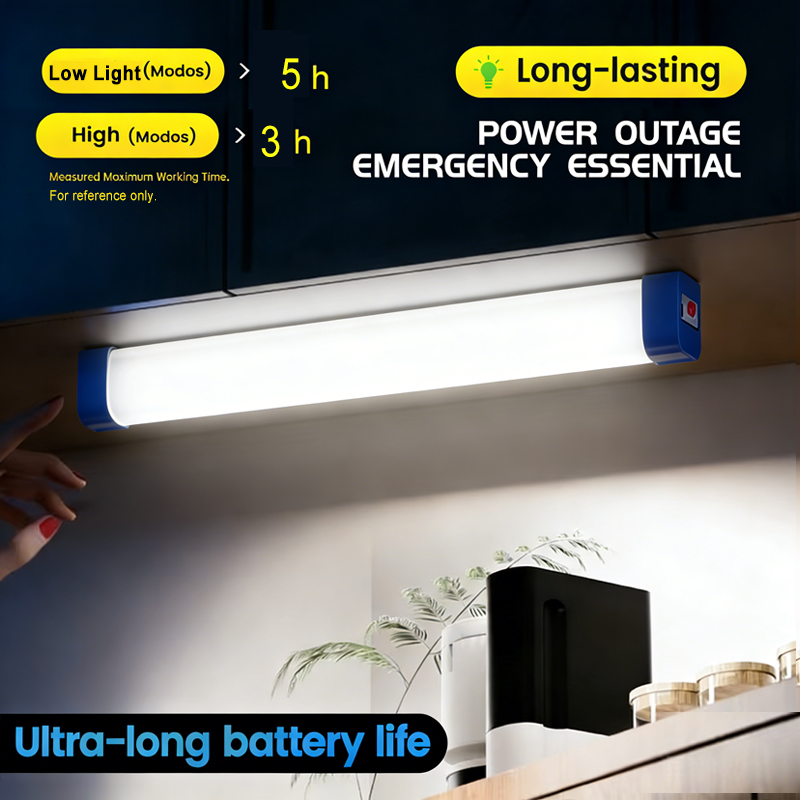 LED Bar light Rechargeable Tub - Outdoor Camping Youtube avaliação e preço