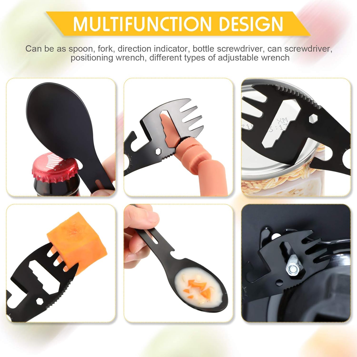 Camping Utensils Set Stainless - Outdoor Camping Dining Set avaliação e preço