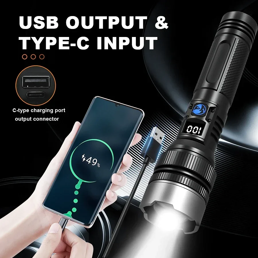 Ultra-Bright Rechargeable Flas - Outdoor Camping Adventure Lamp avaliação e preço