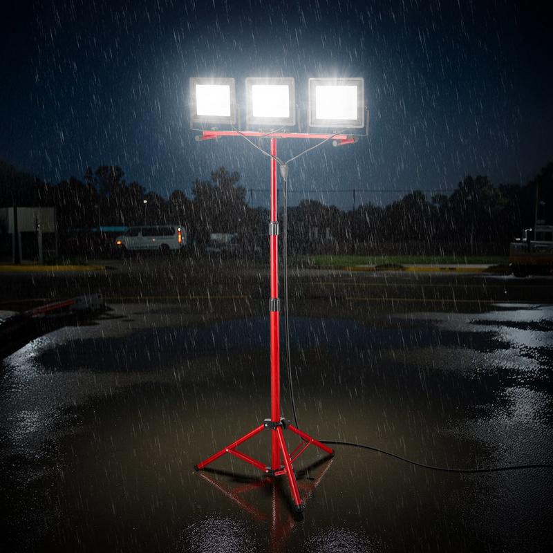 LED Work Light with Stand, 150 - Outdoor Camping Jobs avaliação e preço