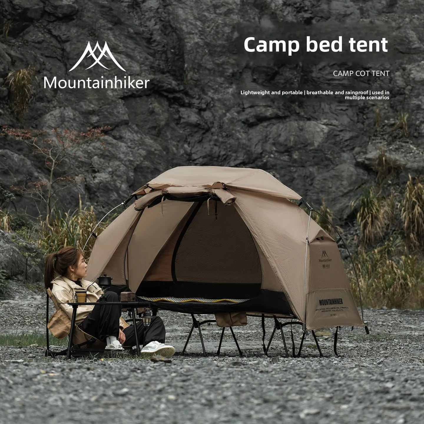 MOUNTAINHIKER Nwe Single Camp  - Outdoor Camping House avaliação e preço