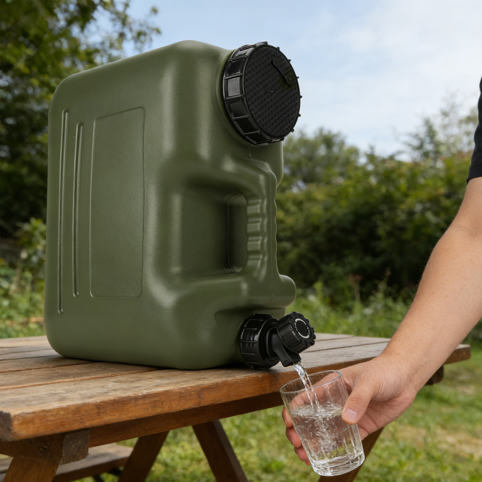 10-30L Portable Camping Water  - Outdoor Camping Water Jug avaliação e preço