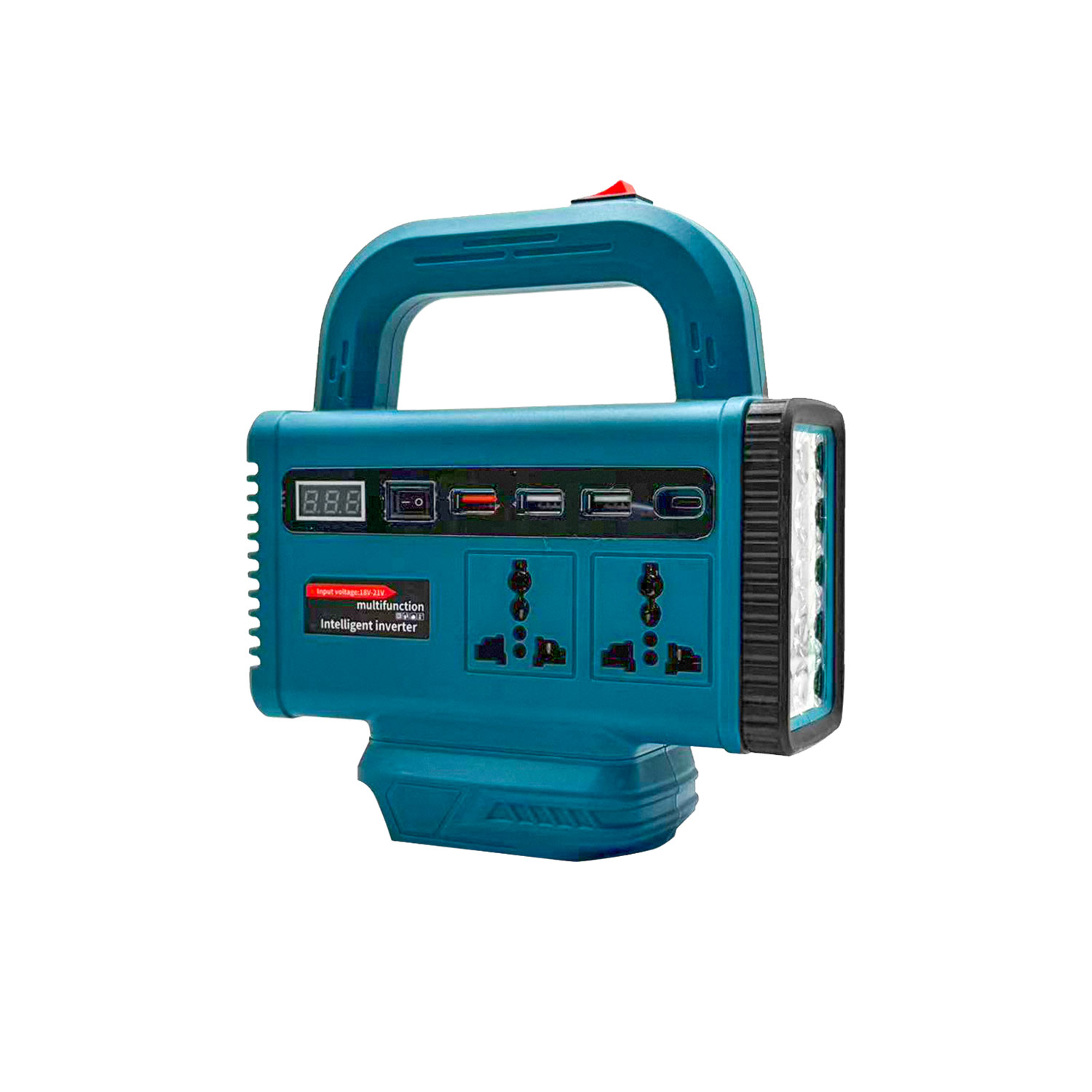Portable LED Lamp DC18V To AC2 - Outdoor Camping Jobs avaliação e preço