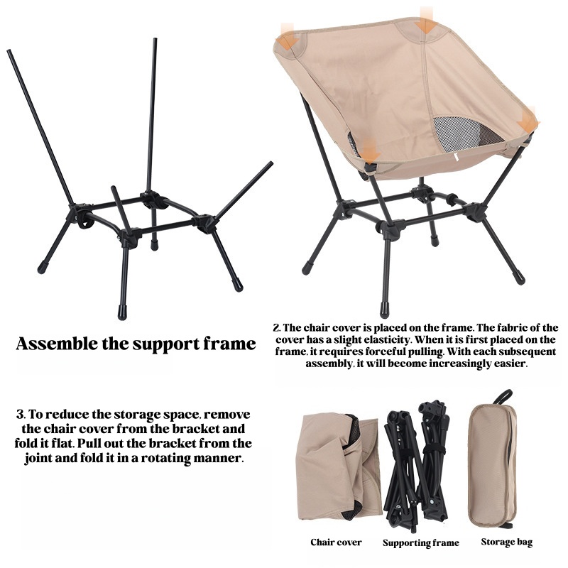 Beach Fishing Stool Portable F - Outdoor Camping Youtube avaliação e preço
