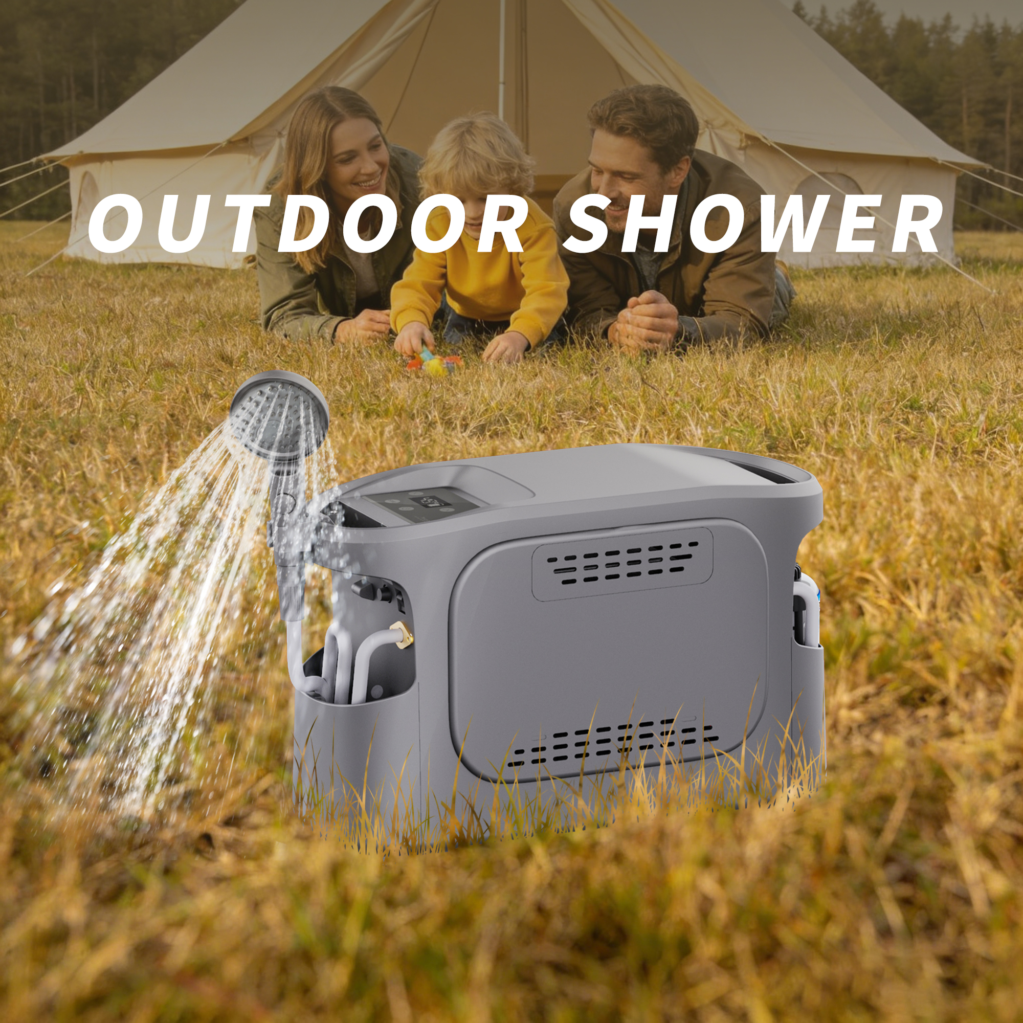 ATV Portable 6L Battery Powere - Outdoor Camping Hot Water Heater avaliação e preço