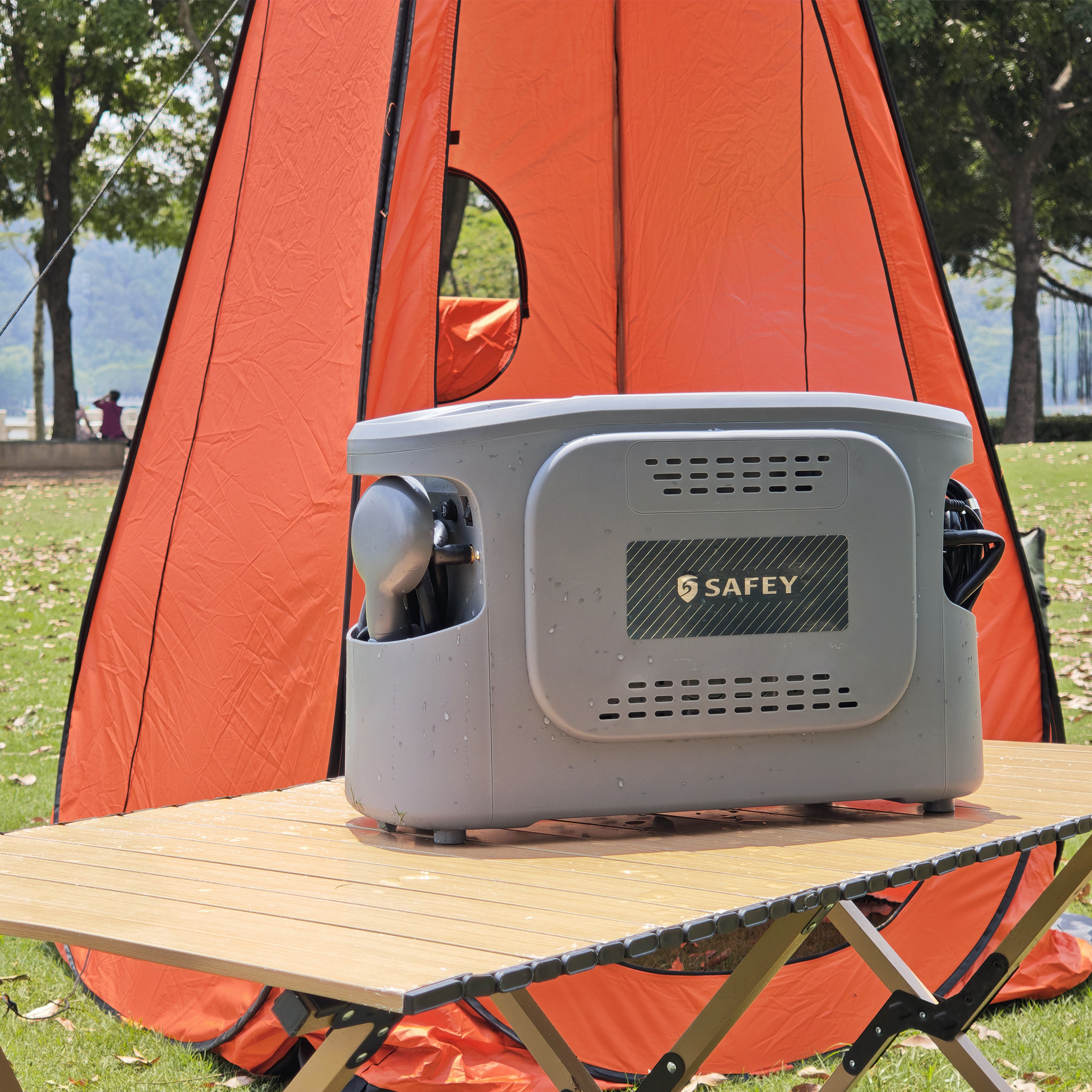 ATV Portable 6L Battery Powere - Outdoor Camping Hot Water Heater avaliação e preço